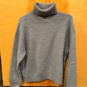H&M Classic blue Turtleneck Sweater